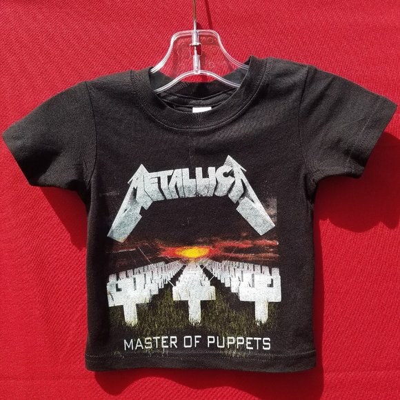 New "Metallica Master Of Puppets" Infant Crew-Neck T-Shirt. Available 12,18, 24 - Picture 1 of 2